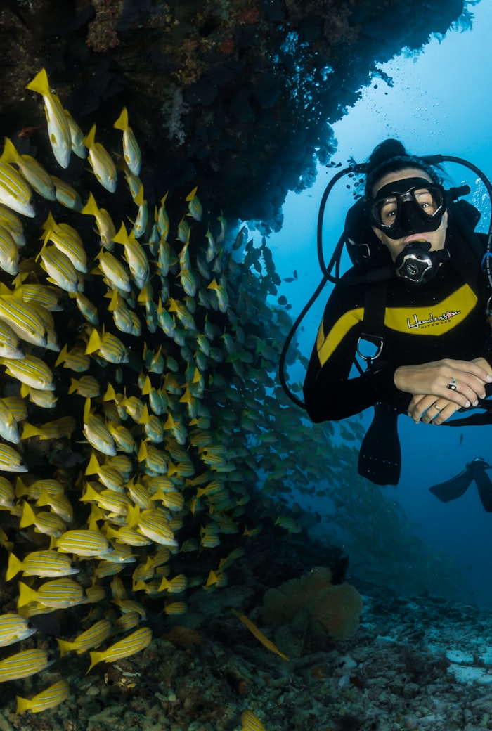 Kayaking adventure on river